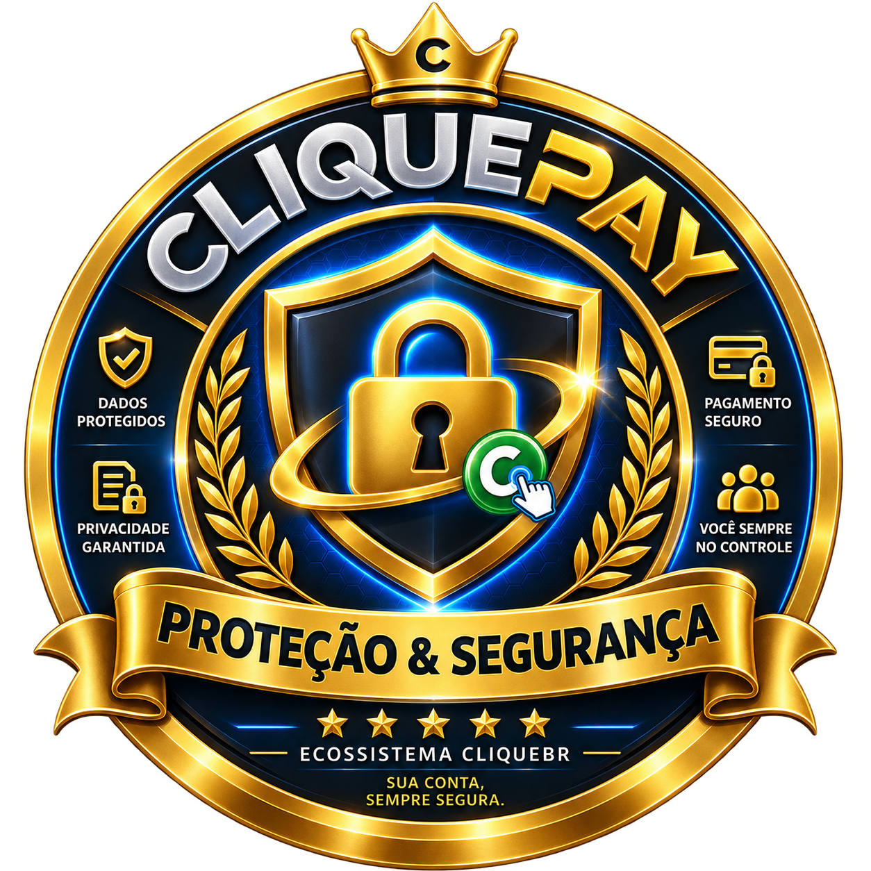 Selo de Proteção e Segurança CliquePAY